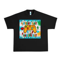 Black every day is gaming day Urban Heavy Tee - JahusDesignShop