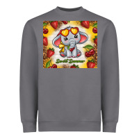 Storm sweet summer cute elephant Heavyweight Sweatshirt - TumblerDesignByShophia