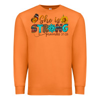 Carrot she is strong Premium Sweatshirt - BundleAndBundleShop