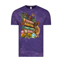 Cloud Purple Easter Day rodeo Vintage Tee - LillyAllenDesigns