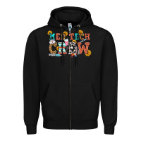 Black med tech crew Zipper Hoodie - OliviaCreatesArt
