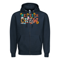 Navy med tech crew Zipper Hoodie - OliviaCreatesArt