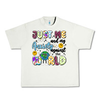 Pistachio just me and my anxiety against the world Urban Heavy Tee - Artiststas