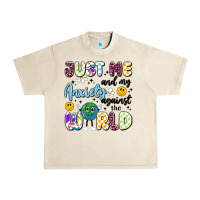 Sandshell just me and my anxiety against the world Urban Heavy Tee - Artiststas