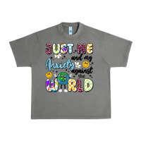 Tornado just me and my anxiety against the world Urban Heavy Tee - Artiststas