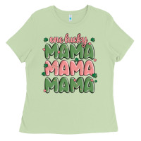 Matcha one lucky mama Ladies Tee - MaliasSmallBusiness