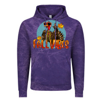 Cloud Purple Fall Vibes Turkey Vintage Hoodie - LillyAllenDesigns