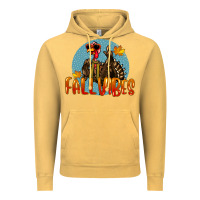 Vintage Mustard Fall Vibes Turkey Vintage Hoodie - LillyAllenDesigns
