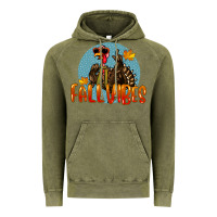 Vintage Olive Fall Vibes Turkey Vintage Hoodie - LillyAllenDesigns