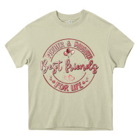 Mossy mother and daughter best friends for life Heavy Core Tee - MaliasSmallBusiness