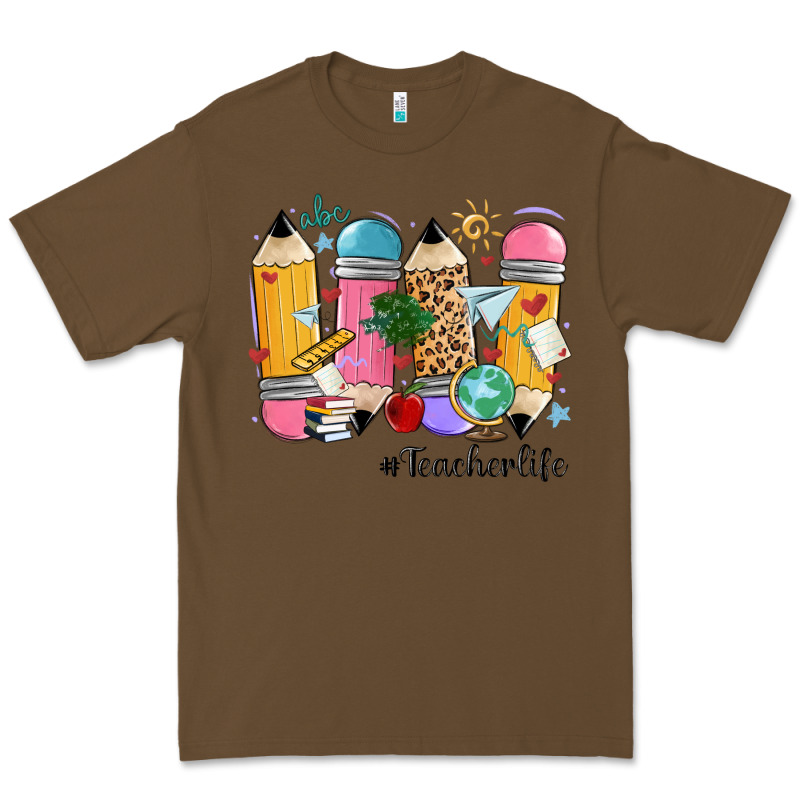 Teacher Life Pencils Premium Tee by MaliasSmallBusiness | Teevron