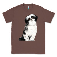 Chestnut shih tzu dog Classic Tee - LillyAllenDesigns
