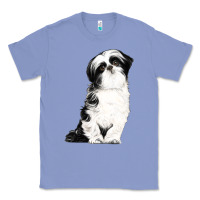 Colony Blue shih tzu dog Classic Tee - LillyAllenDesigns