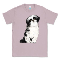 Lilac shih tzu dog Classic Tee - LillyAllenDesigns