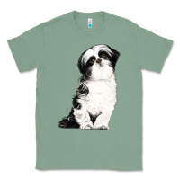 Sage shih tzu dog Classic Tee - LillyAllenDesigns