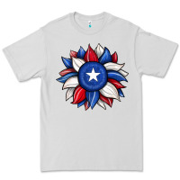 Dove Grey sunflower texas flag 2 Premium Tee - JahusDesignShop