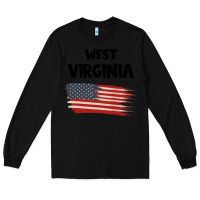 Black WEST VIRGINIA Long Sleeve Tee - Bettercallsaul