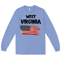 Colony Blue WEST VIRGINIA Long Sleeve Tee - Bettercallsaul