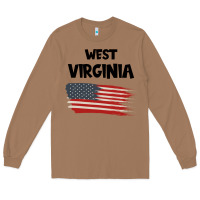 Toasted Coconut WEST VIRGINIA Long Sleeve Tee - Bettercallsaul