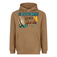 Toasted Coconut İn Everything Give Thanks Heavyweight Hoodie - BundleAndBundleShop