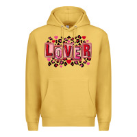 Antique Gold Valentine's Day lover Premium Hoodie - FaDigitalArtStudio