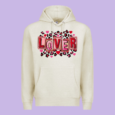 Valentine's Day Lover Premium Hoodie Designed By Fadigitalartstudio