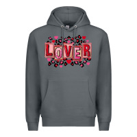 Rock Valentine's Day lover Premium Hoodie - FaDigitalArtStudio