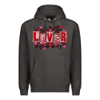 Smoke Valentine's Day lover Premium Hoodie - FaDigitalArtStudio