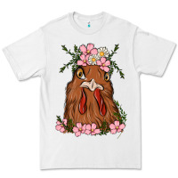 White chicken Premium Tee - MaliasSmallBusiness