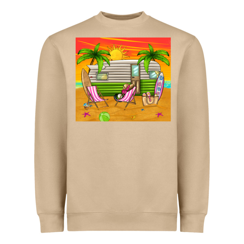 Summer Caravan Heavyweight Sweatshirt by TumblerDesignByShophia | Teevron
