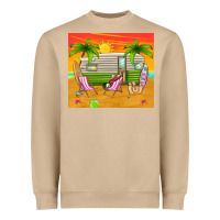 Mushroom summer caravan Heavyweight Sweatshirt - TumblerDesignByShophia