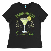 Black margarita social club Ladies Tee - MaliasSmallBusiness