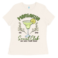 Bone margarita social club Ladies Tee - MaliasSmallBusiness