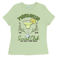 Matcha margarita social club Ladies Tee - MaliasSmallBusiness