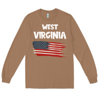 Toasted Coconut WEST VIRGINIA Long Sleeve Tee - Bettercallsaul