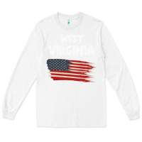 White WEST VIRGINIA Long Sleeve Tee - Bettercallsaul