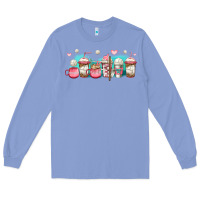 Colony Blue volleyball coffee cups Long Sleeve Tee - Jasminsmagicworld
