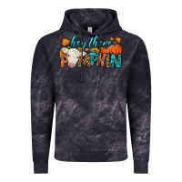 Cloud Black Western Hey There Pumpkin Vintage Hoodie - LillyAllenDesigns