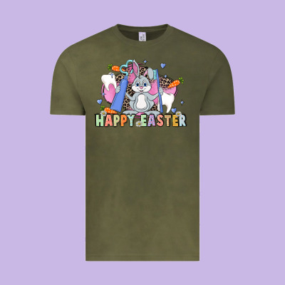 Easter Easter Dental Vintage Tee Designed By Lillyallendesigns