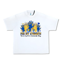 White for my students down syndrome awareness day Urban Heavy Tee - Artiststas