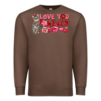 Chestnut love you forever Premium Sweatshirt - FaDigitalArtStudio