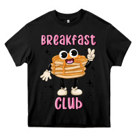 Black breakfast club Heavy Core Tee - MaliasSmallBusiness