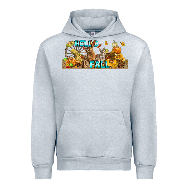 Hello Fall Rabbit Urban Hoodie by LillyAllenDesigns | Teevron