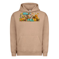 Pigment Burro Hello Fall Rabbit Urban Hoodie - LillyAllenDesigns