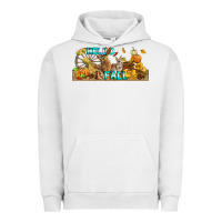 Pigment Lunar Rock Hello Fall Rabbit Urban Hoodie - LillyAllenDesigns