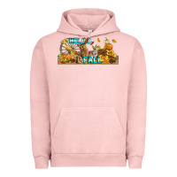Pigment Salmon Hello Fall Rabbit Urban Hoodie - LillyAllenDesigns