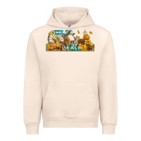Sandshell Hello Fall Rabbit Urban Hoodie - LillyAllenDesigns