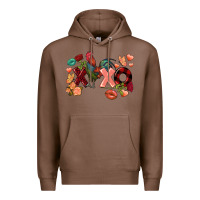 Chestnut Rooster Valentine's Day xoxo Premium Hoodie - FaDigitalArtStudio