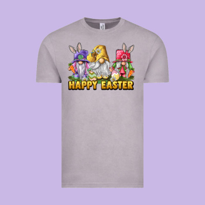 Happy Easter Gnomies Vintage Tee Designed By Lillyallendesigns