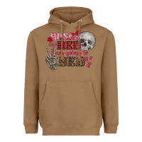 Toasted Coconut Valentine's Day Roses Are Red I Am Going To Bed Heavyweight Hoodie - FaDigitalArtStudio